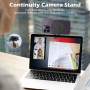 New Magnetic Laptop Phone Holder Gray by salelink.co.nz