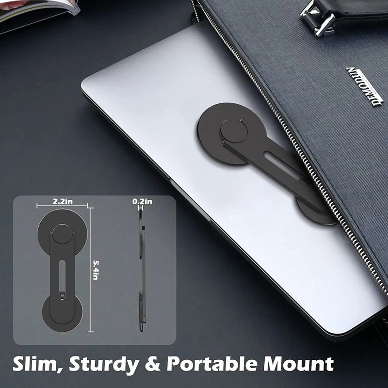 New Magnetic Laptop Phone Holder Gray by salelink.co.nz