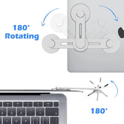 New Magnetic Laptop Phone Holder Silver by salelink.co.nz