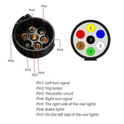 13 Pin to 7 Pin Towing Adaptor by salelink.co.nz