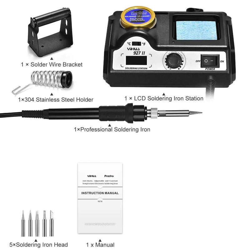 Electric Soldering Iron Station Kit by salelink.co.nz