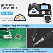 Electric Soldering Iron Station Kit by salelink.co.nz