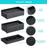 4Pcs Furniture Risers 7.5cm by salelink.co.nz