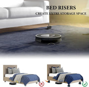 4Pcs Furniture Risers 7.5cm by salelink.co.nz