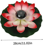 Floating Solar Pool Lotus Light Blue by salelink.co.nz