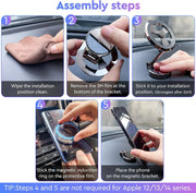 Car Phone Holder Magsafe iPhone Mount by salelink.co.nz
