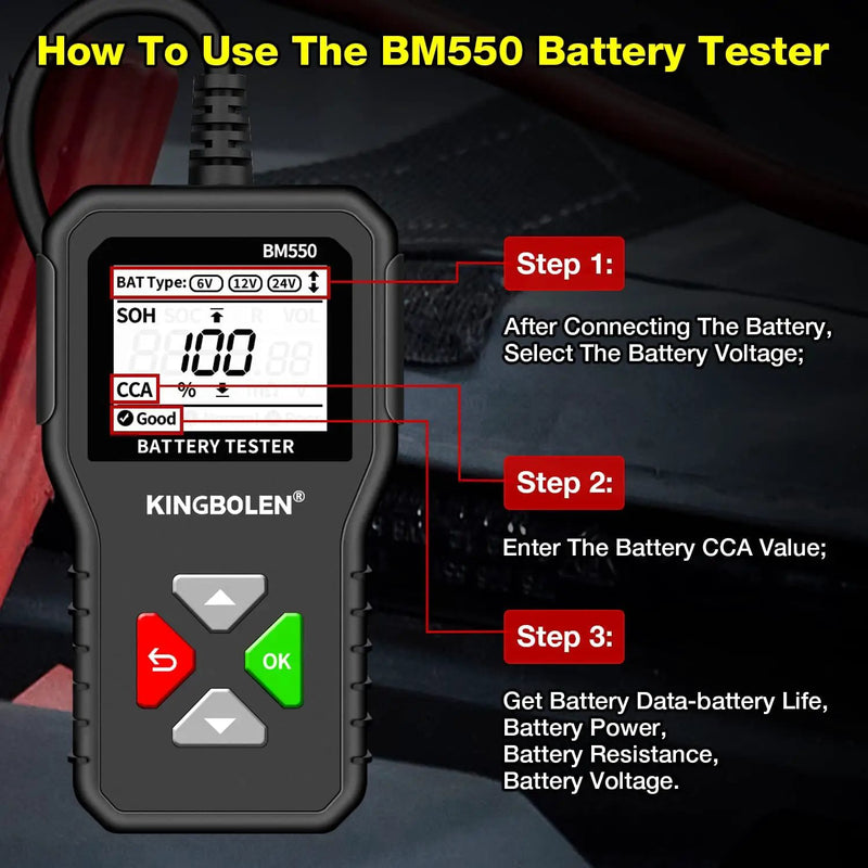 Car Battery Tester by salelink.co.nz