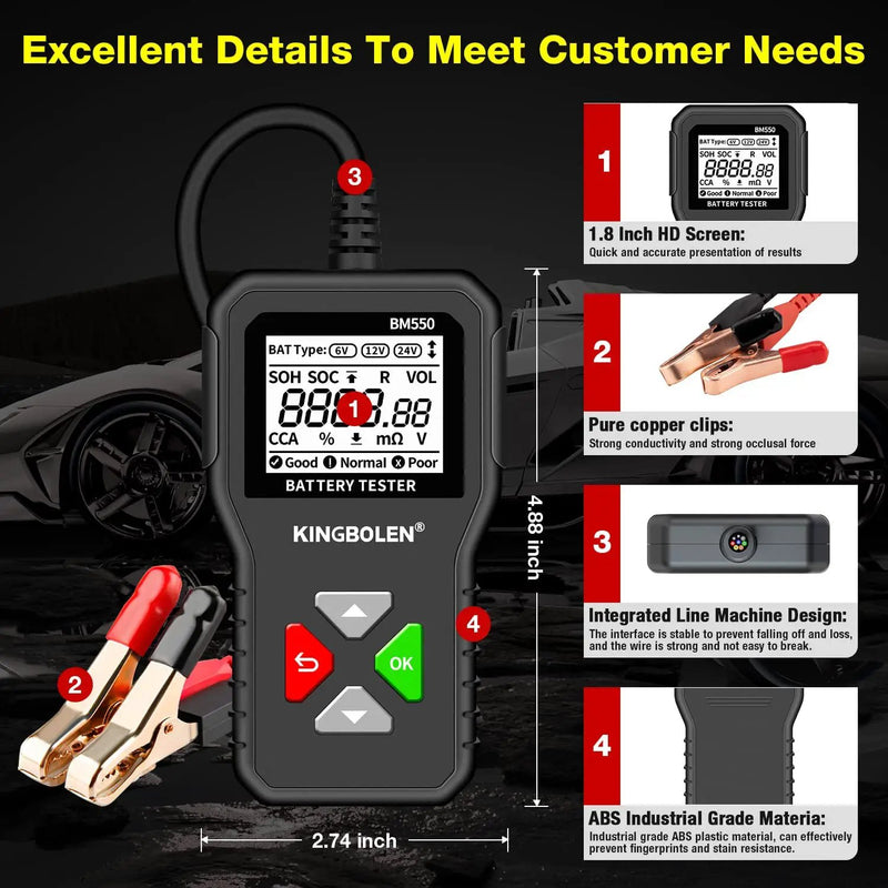 Car Battery Tester by salelink.co.nz