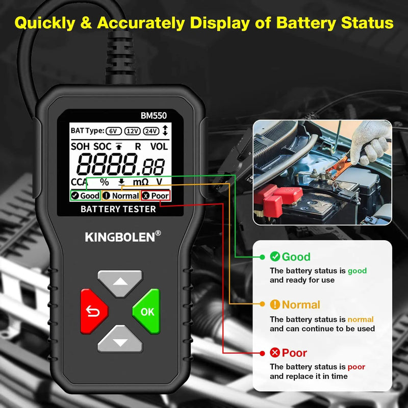 Car Battery Tester by salelink.co.nz