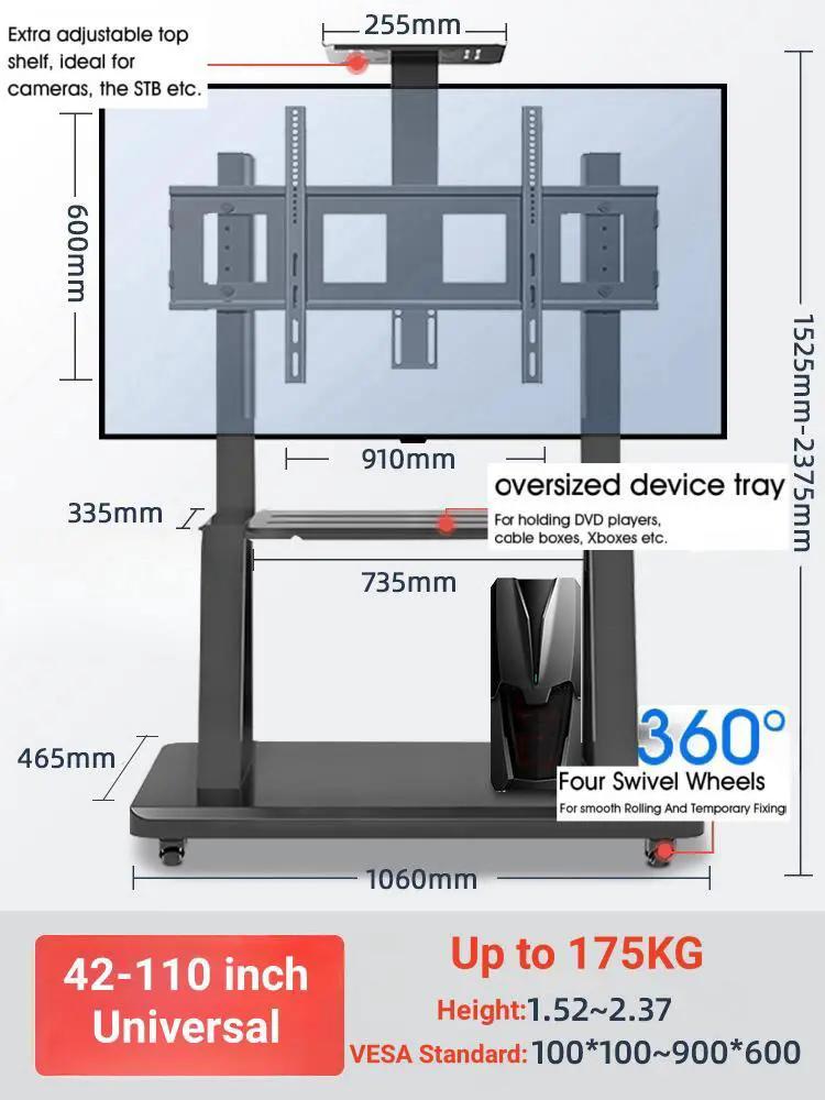 TV Floor Stand for 60-100 inch by salelink.co.nz