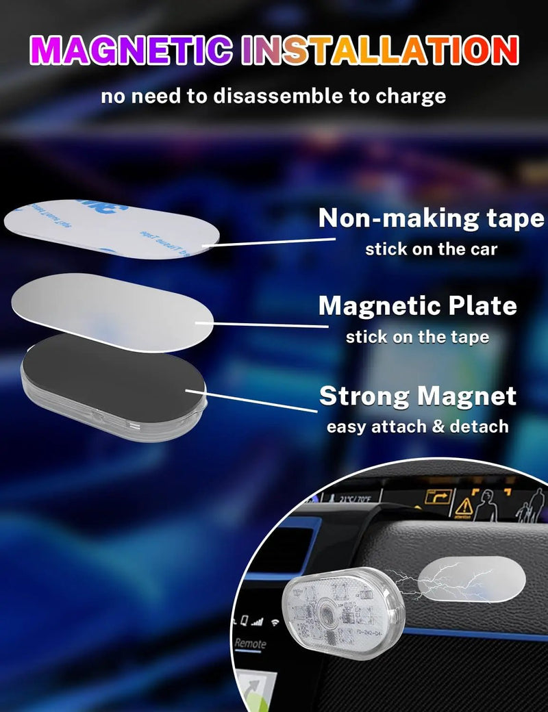 2Pcs Car Interior Lights by salelink.co.nz