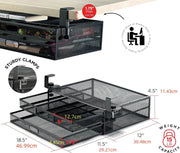Under Desk Drawer Organizer by salelink.co.nz