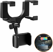 Car Rearview Mirror Phone Holder by salelink.co.nz