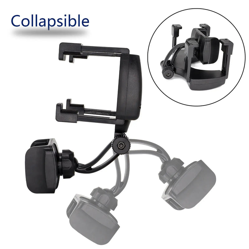 Car Rearview Mirror Phone Holder by salelink.co.nz