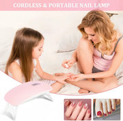Mini UV LED Nail Lamp by salelink.co.nz