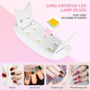 Mini UV LED Nail Lamp by salelink.co.nz
