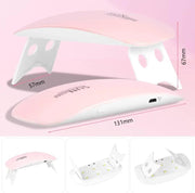 Mini UV LED Nail Lamp by salelink.co.nz