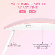 Mini UV LED Nail Lamp by salelink.co.nz