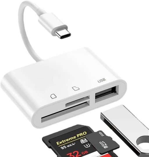 USB C SD/TF Card Reader Type C by salelink.co.nz