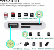 USB C SD/TF Card Reader Type C by salelink.co.nz