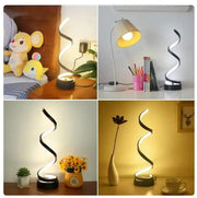 Spiral LED Table Lamp by salelink.co.nz