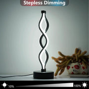 Spiral LED Table Lamp by salelink.co.nz