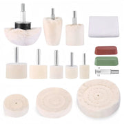 15Pcs Car Polishing Pads for Drill Kit by salelink.co.nz