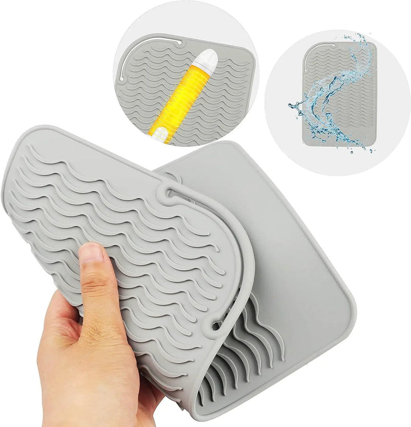 Heat Resistant Mat Grey by salelink.co.nz
