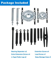 14PCS Bearing Separator Puller Set by salelink.co.nz