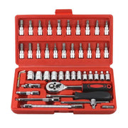 46Pcs Ratchet Wrench Socket Set by salelink.co.nz