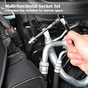 46Pcs Ratchet Wrench Socket Set by salelink.co.nz