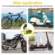 Motorcycle Alarm Disc Lock by salelink.co.nz