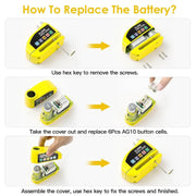 Motorcycle Alarm Disc Lock Black by salelink.co.nz