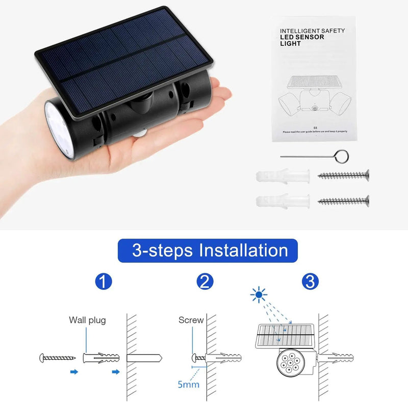 Outdoor Solar Security Lights by salelink.co.nz
