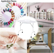 Folding Manicure Table White by salelink.co.nz