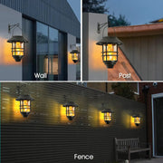 2Pcs Solar Outdoor Hanging Lantern by salelink.co.nz