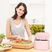 Desktop Small Trash Can Pink by salelink.co.nz