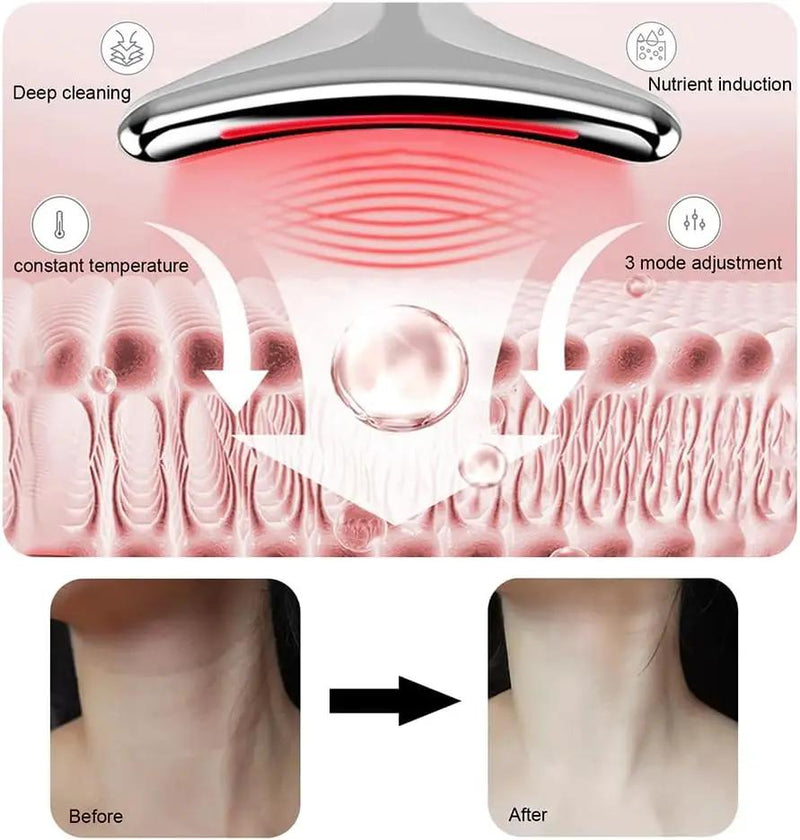 Multifunctional Face and Neck Massager by salelink.co.nz