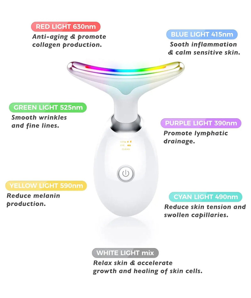 Multifunctional Face and Neck Massager by salelink.co.nz