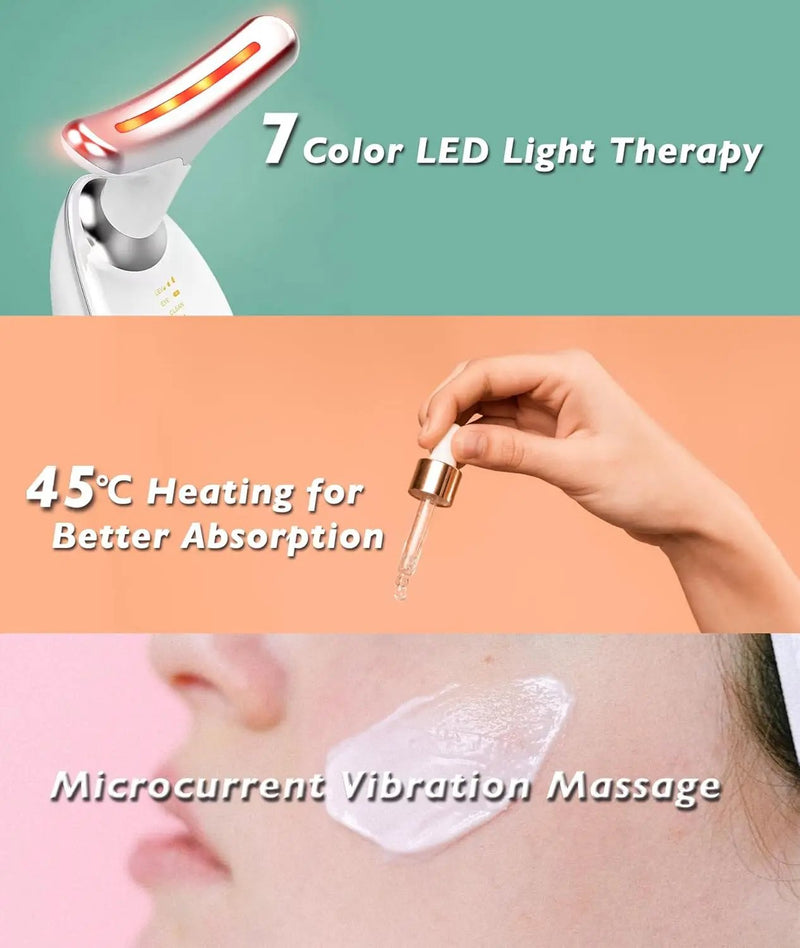 Multifunctional Face and Neck Massager by salelink.co.nz