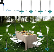 Standing Misting Cooling System by salelink.co.nz