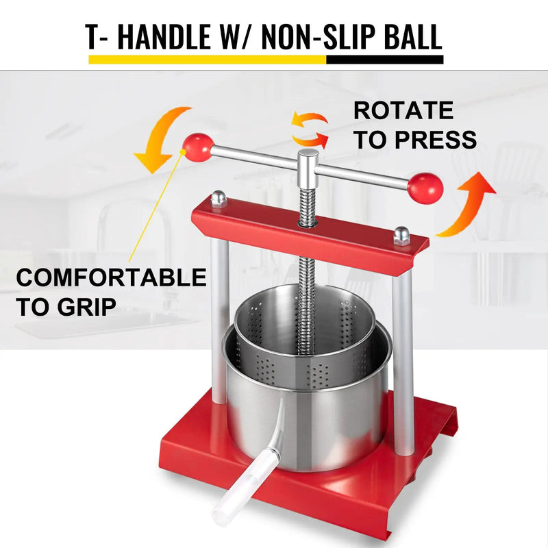 2L Fruit Wine Manual Press by salelink.co.nz