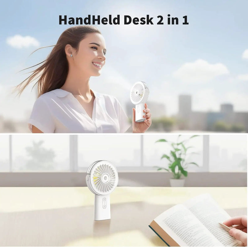 Portable Misting Fan 4000mAh Power Bank by salelink.co.nz