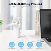 Portable Misting Fan 4000mAh Power Bank by salelink.co.nz