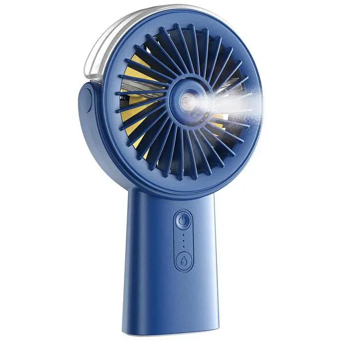 Portable Misting Fan 4000mAh Rechargeable Handheld Fan