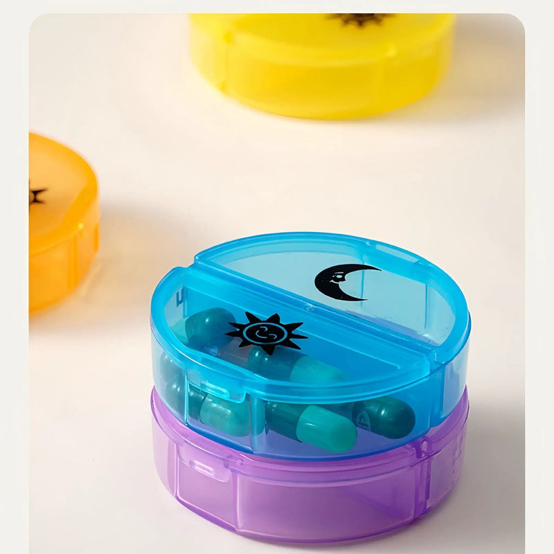 7 Day Medicine Organizer Weekly Pill Box by salelink.co.nz