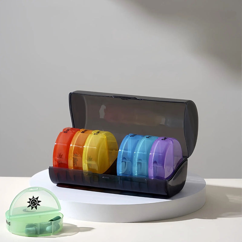 7 Day Medicine Organizer Weekly Pill Box by salelink.co.nz