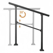 Stair Handrail 4 Steps by salelink.co.nz