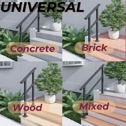 Stair Handrail 4 Steps by salelink.co.nz