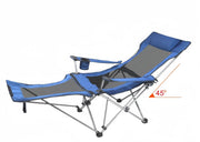 Reclining Camping Chair with Footrest by salelink.co.nz